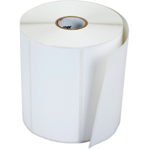 Brother Die Cut Paper Labels (4 x 2", 814 Labels, 12 Rolls)