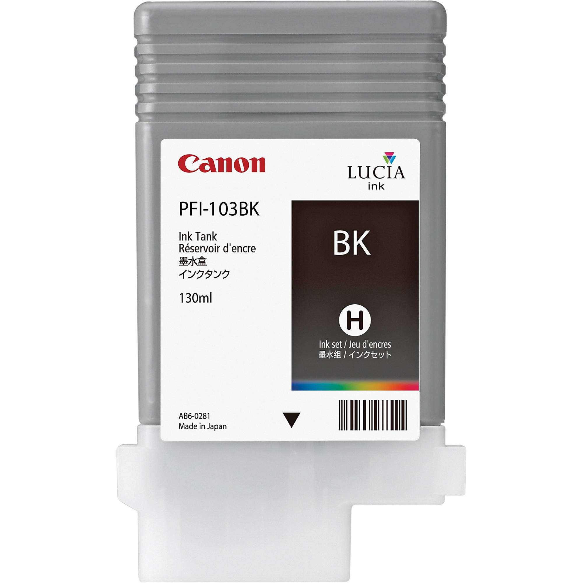Canon PFI-103BK Black Ink Tank (130 ml)
