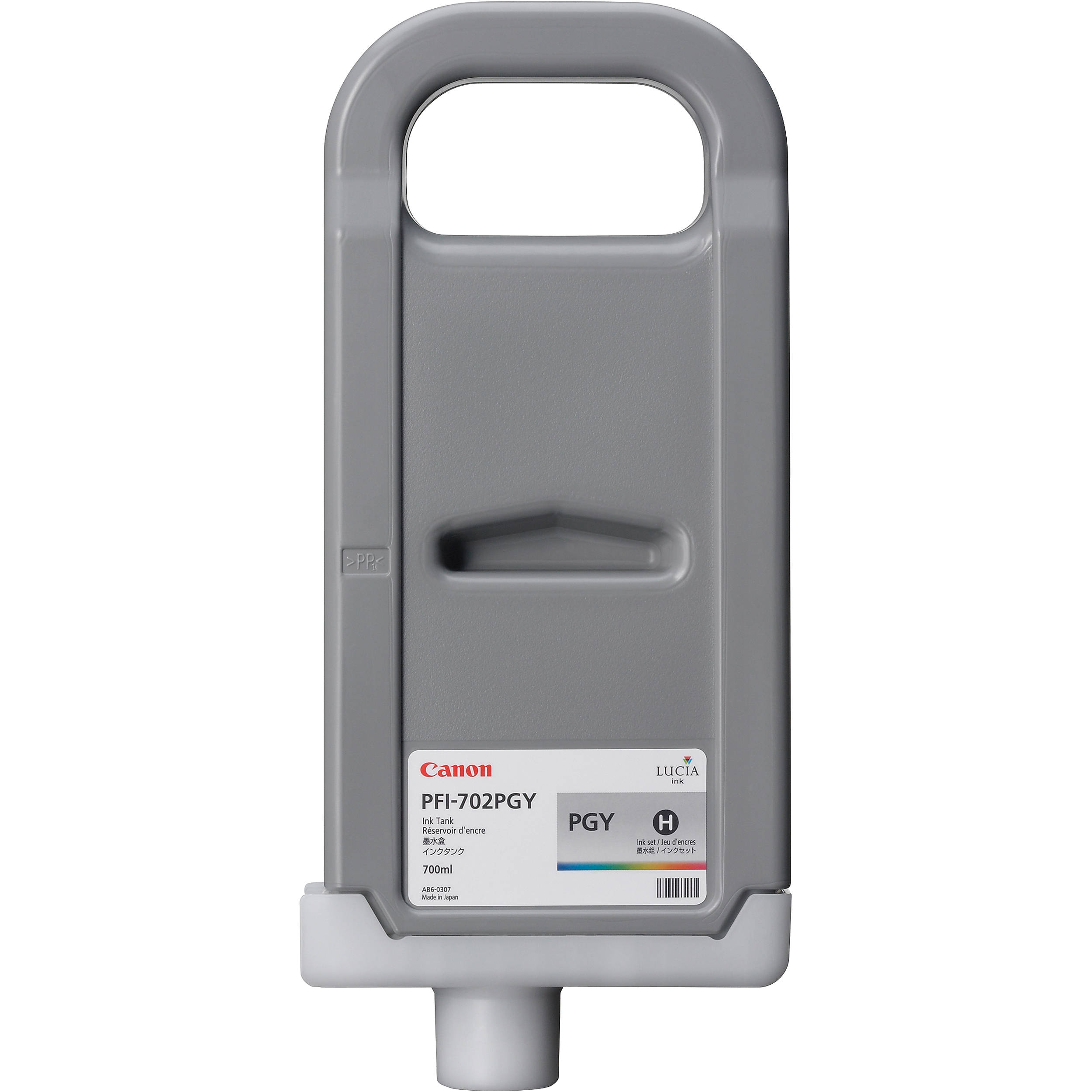 Canon PFI-702 Photo Gray Ink Tank (700 ml)