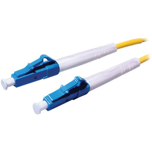 Comprehensive 22.96' (7 m) LC to LC Single-Mode 0.009' (3mm) Zipcord LSZH Cable