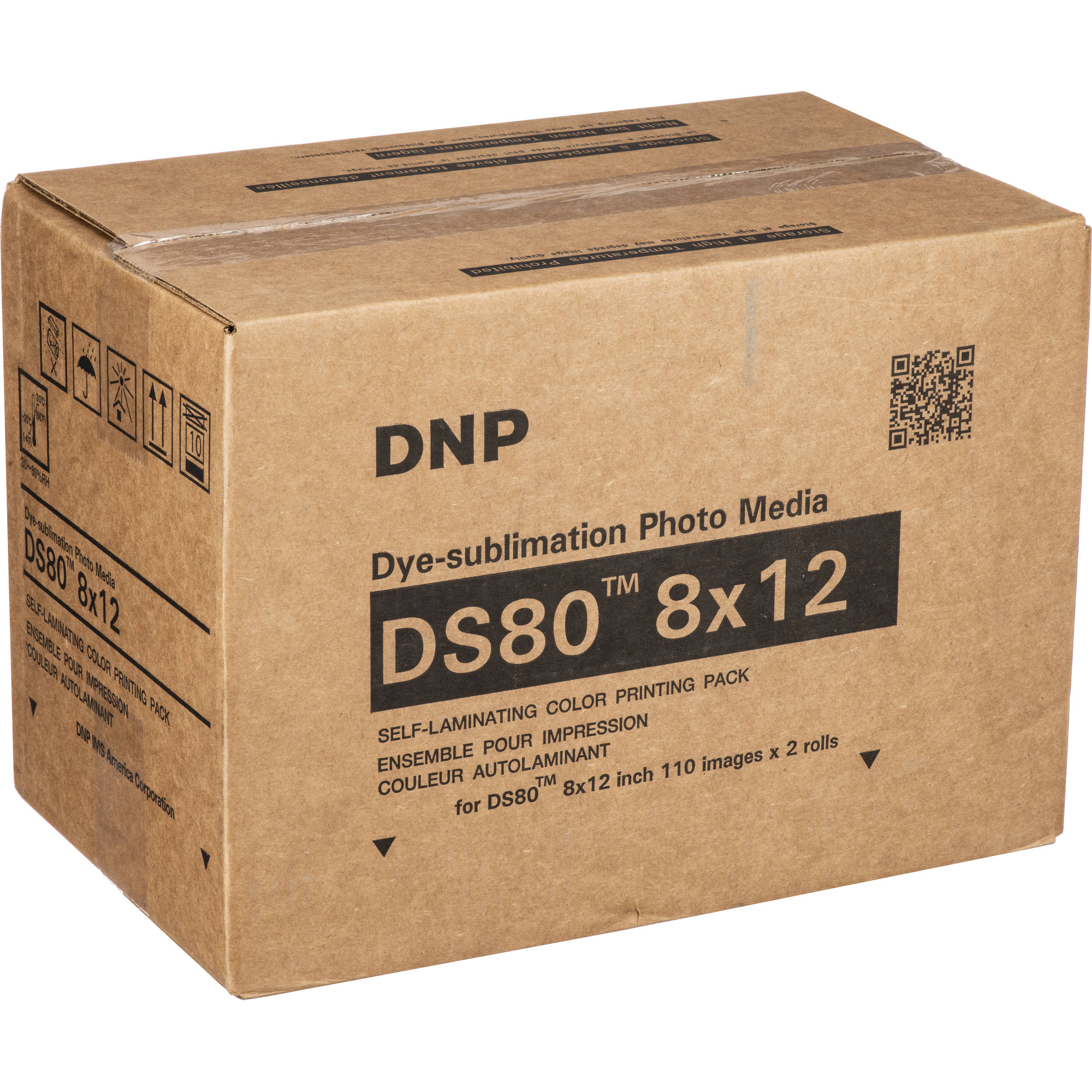 DNP 8 x 12" Print Pack for DS80 Printer (2-Pack)
