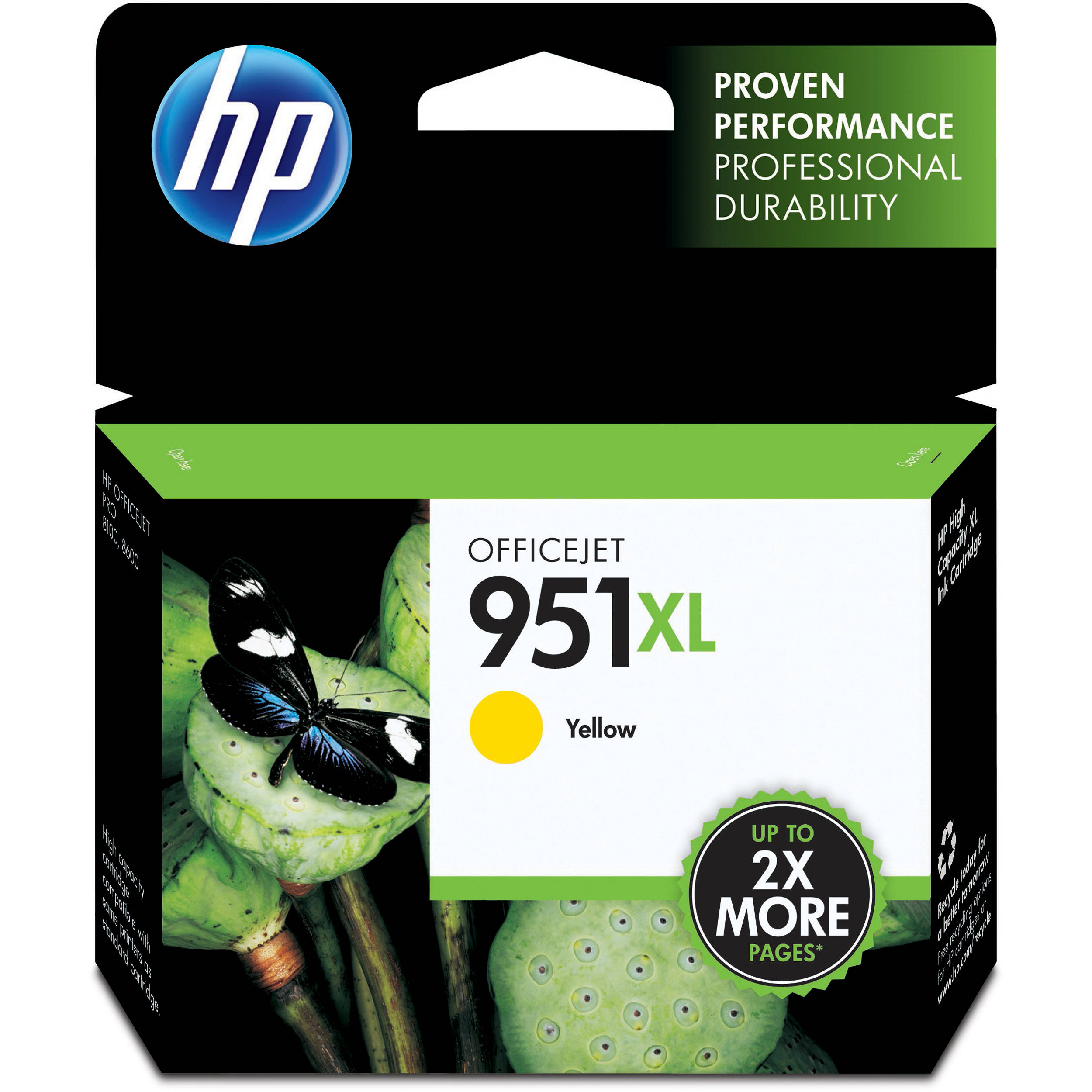 HP 951XL Yellow Officejet Ink Cartridge