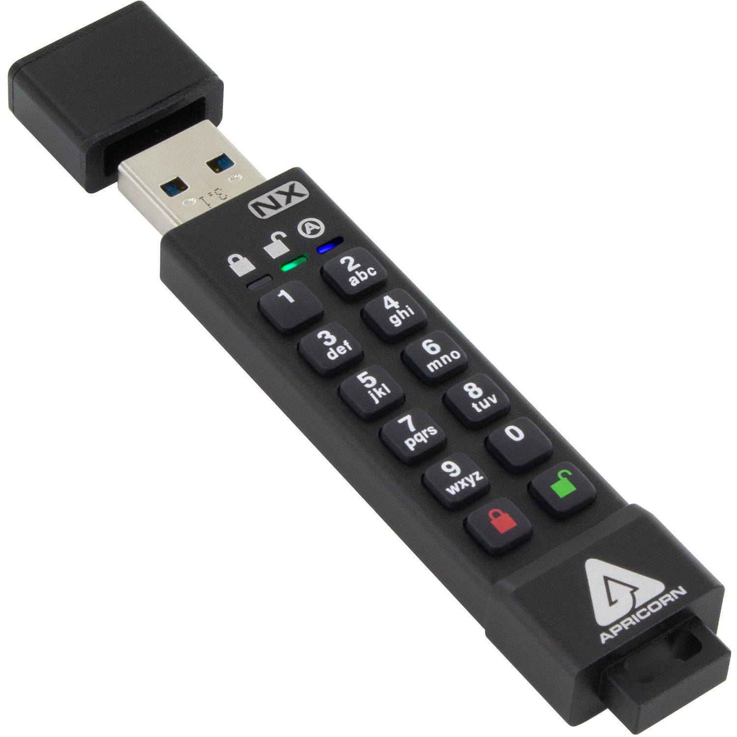 Apricorn Aegis Secure Key 3NX Encrypted USB 3.1 Gen 1 Flash Drive (16GB)