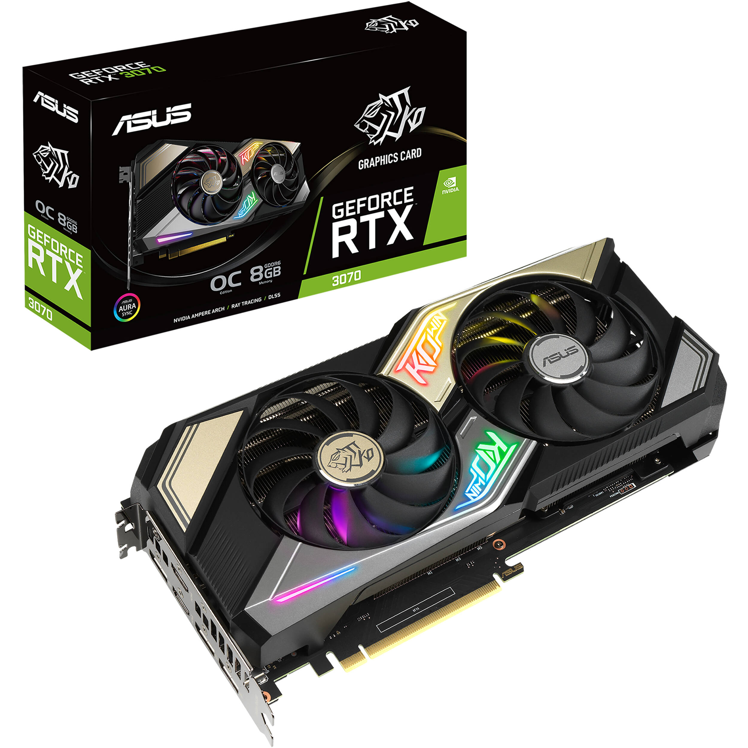 ASUS KO GeForce RTX 3070 OC Graphics Card