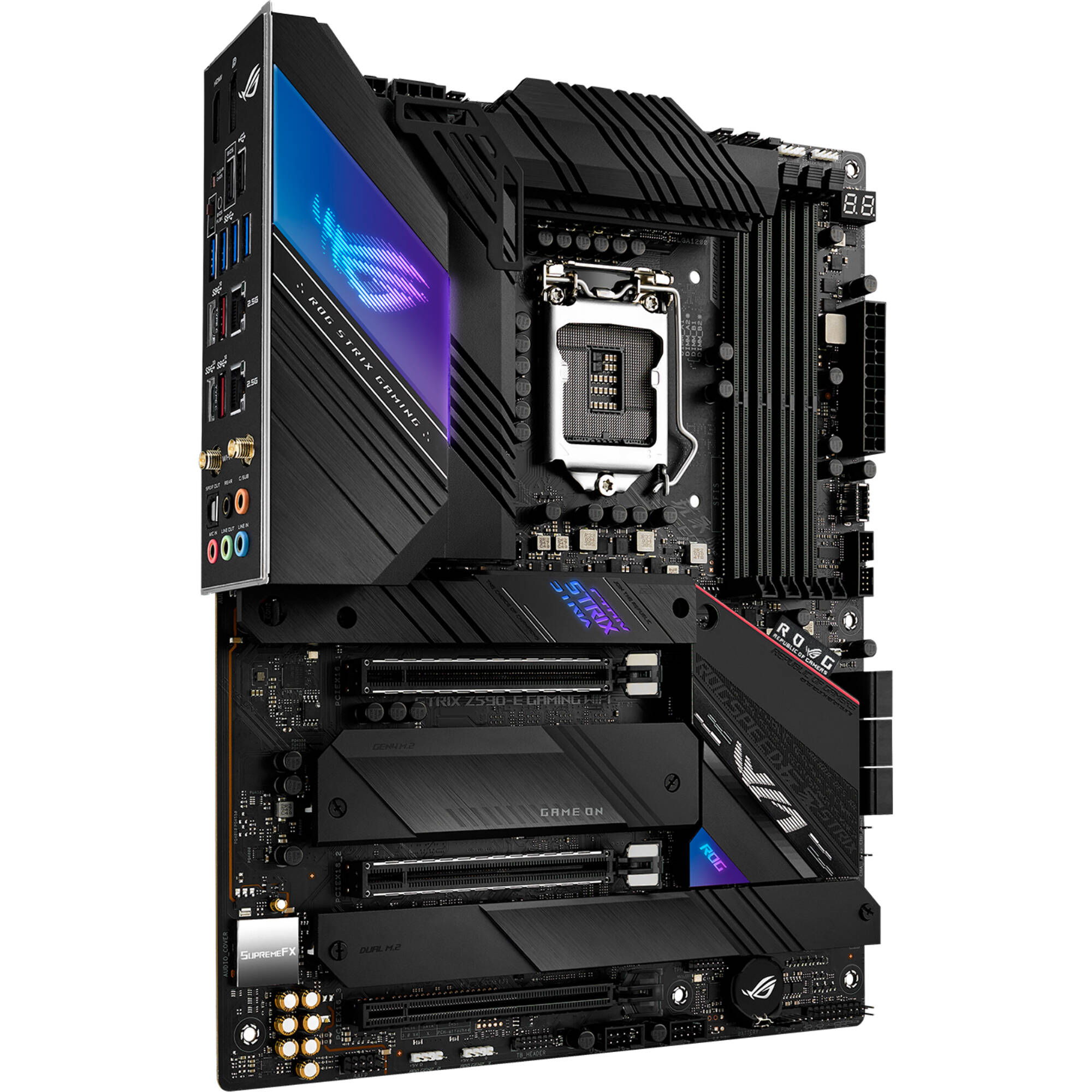 ASUS Republic of Gamers STRIX Z590-E GAMING WIFI LGA 1200 ATX Motherboard