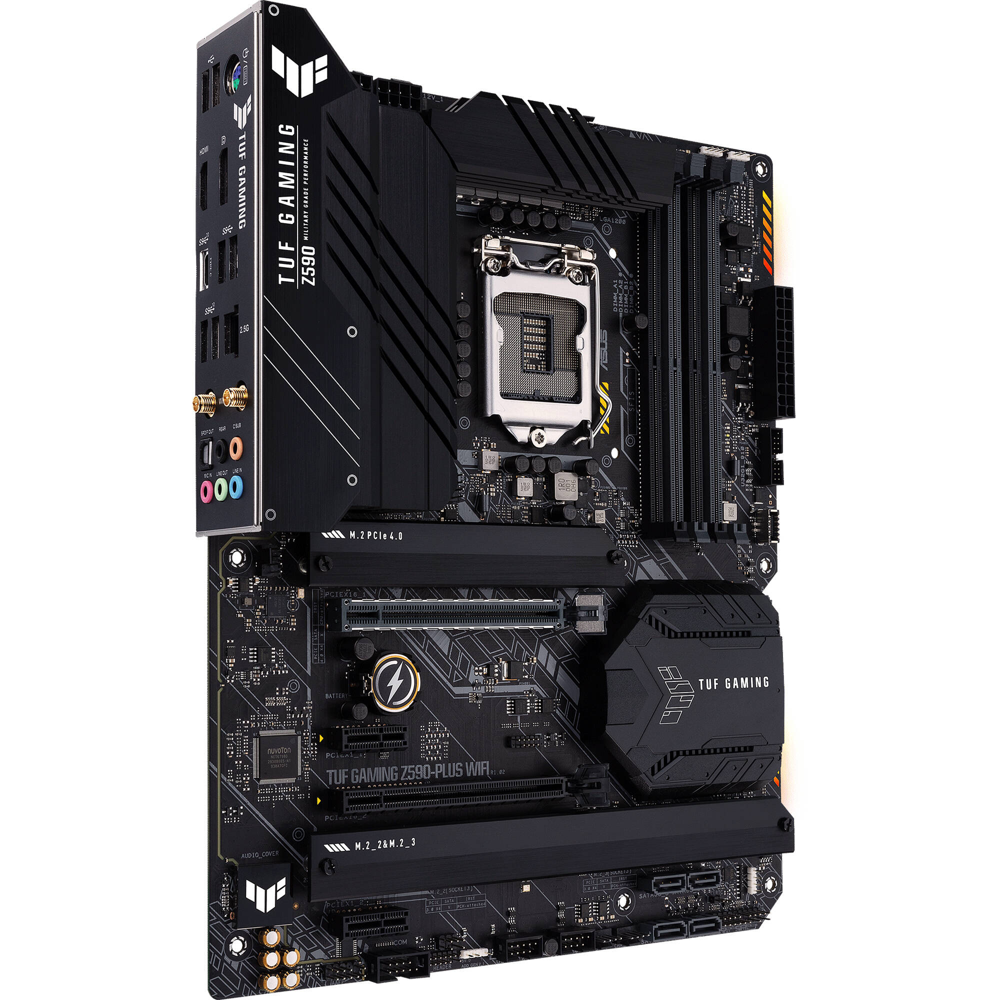 ASUS TUF GAMING Z590-PLUS WIFI LGA 1200 ATX Motherboard