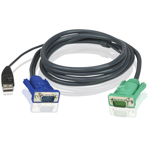 ATEN 2L-5202U USB KVM Cable (6')