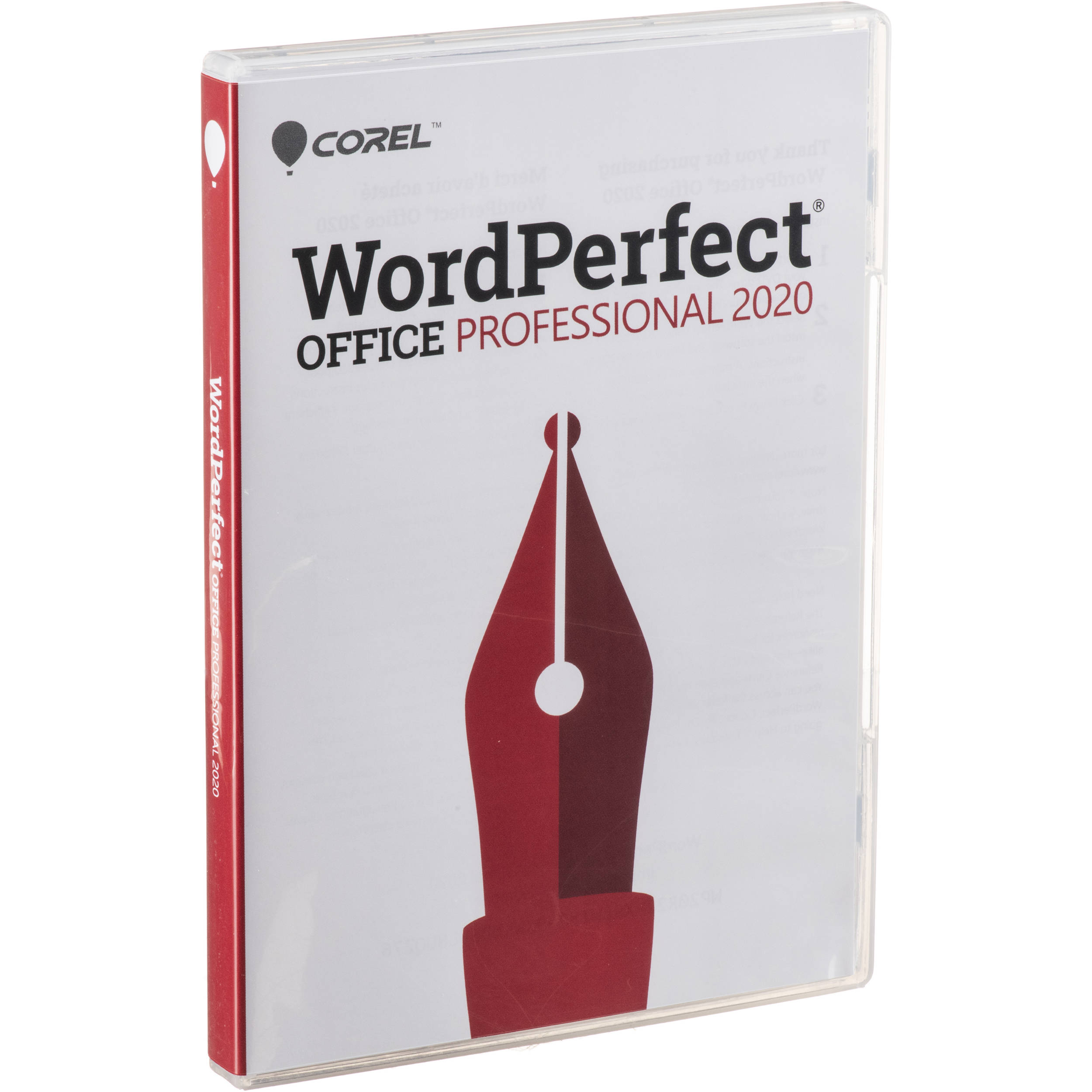 Corel WordPerfect Office Professional 2020 (Windows / Boxed / Full Edition)