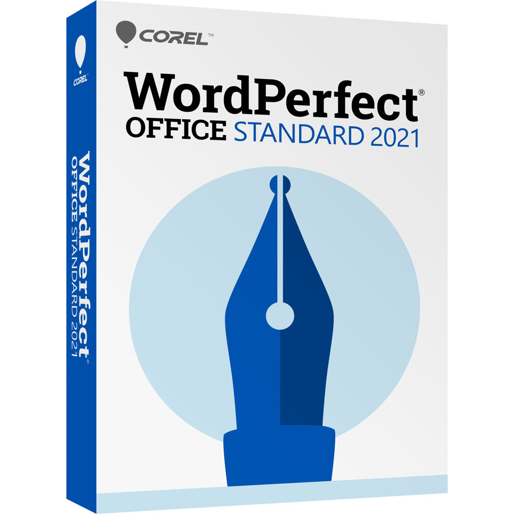 Corel WordPerfect Office 2021 Standard (Windows / Full Edition / Mini-Box / Download)