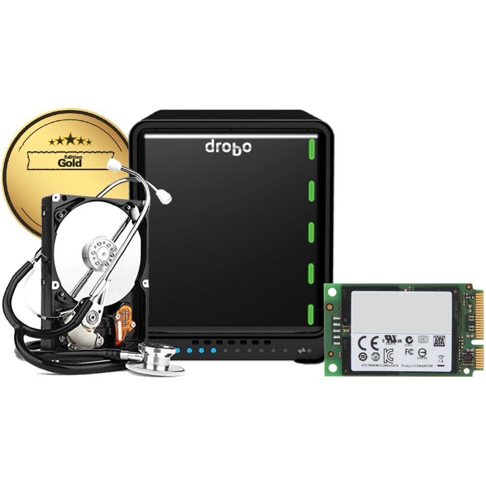 Drobo 5D3 5-Bay Thunderbolt 3 Enclosure (Gold Edition)