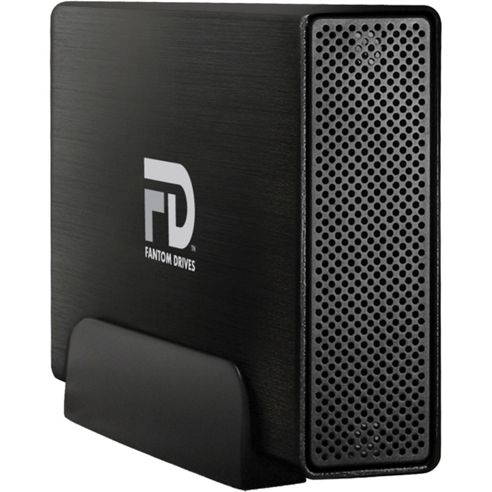 Fantom 8TB Professional USB 3.0/eSATA External Hard Drive (Black)