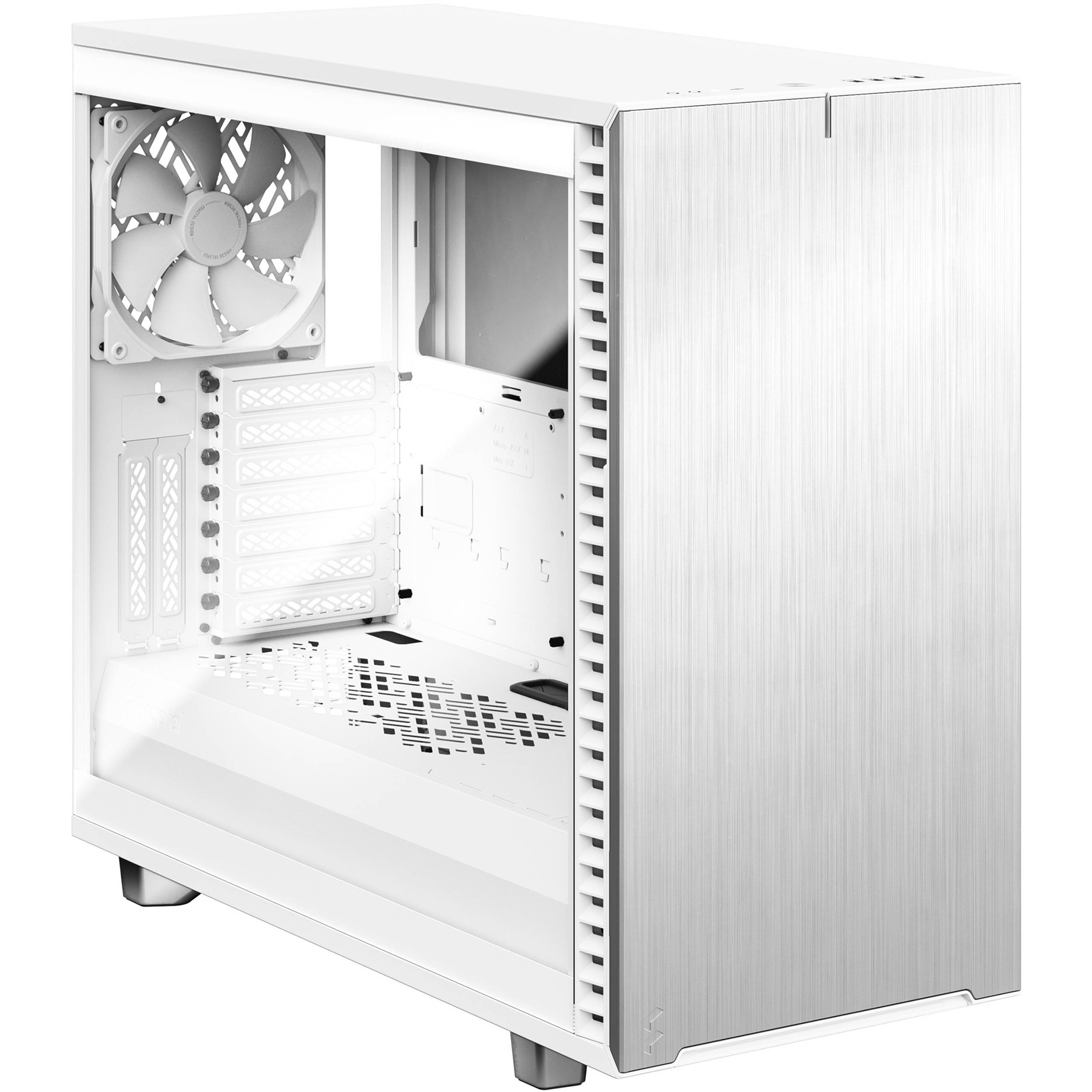 Fractal Design Define 7 Mid-Tower Case (Clear Window, White)