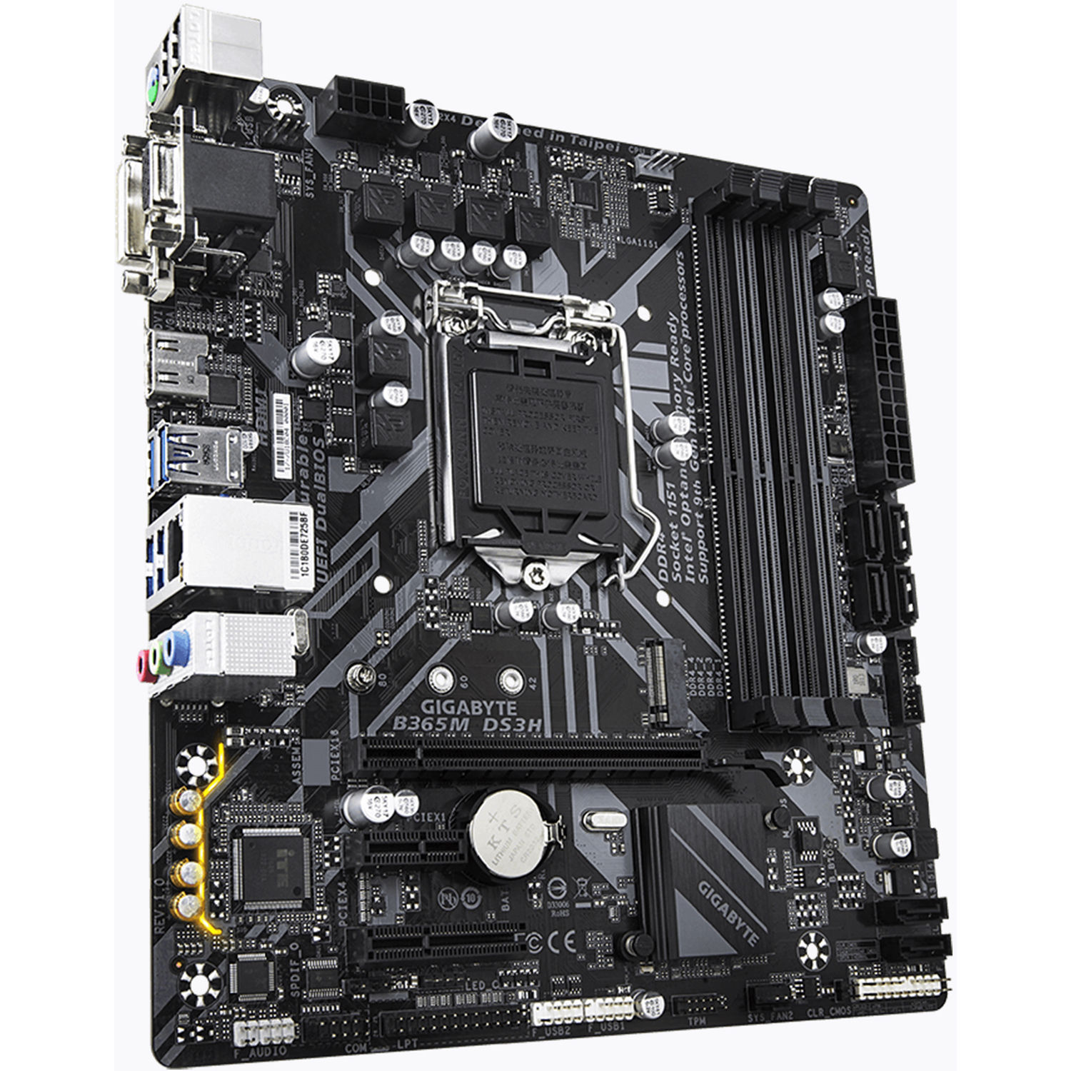 Gigabyte B365 DS3H LGA 1151 Micro ATX Motherboard