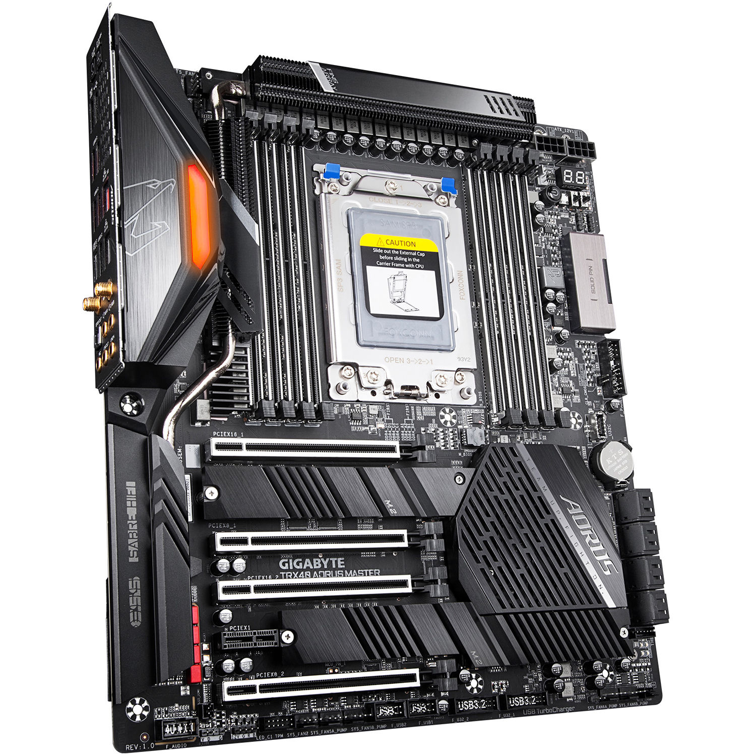 Gigabyte TRX40 AORUS MASTER TRX4 E-ATX Motherboard