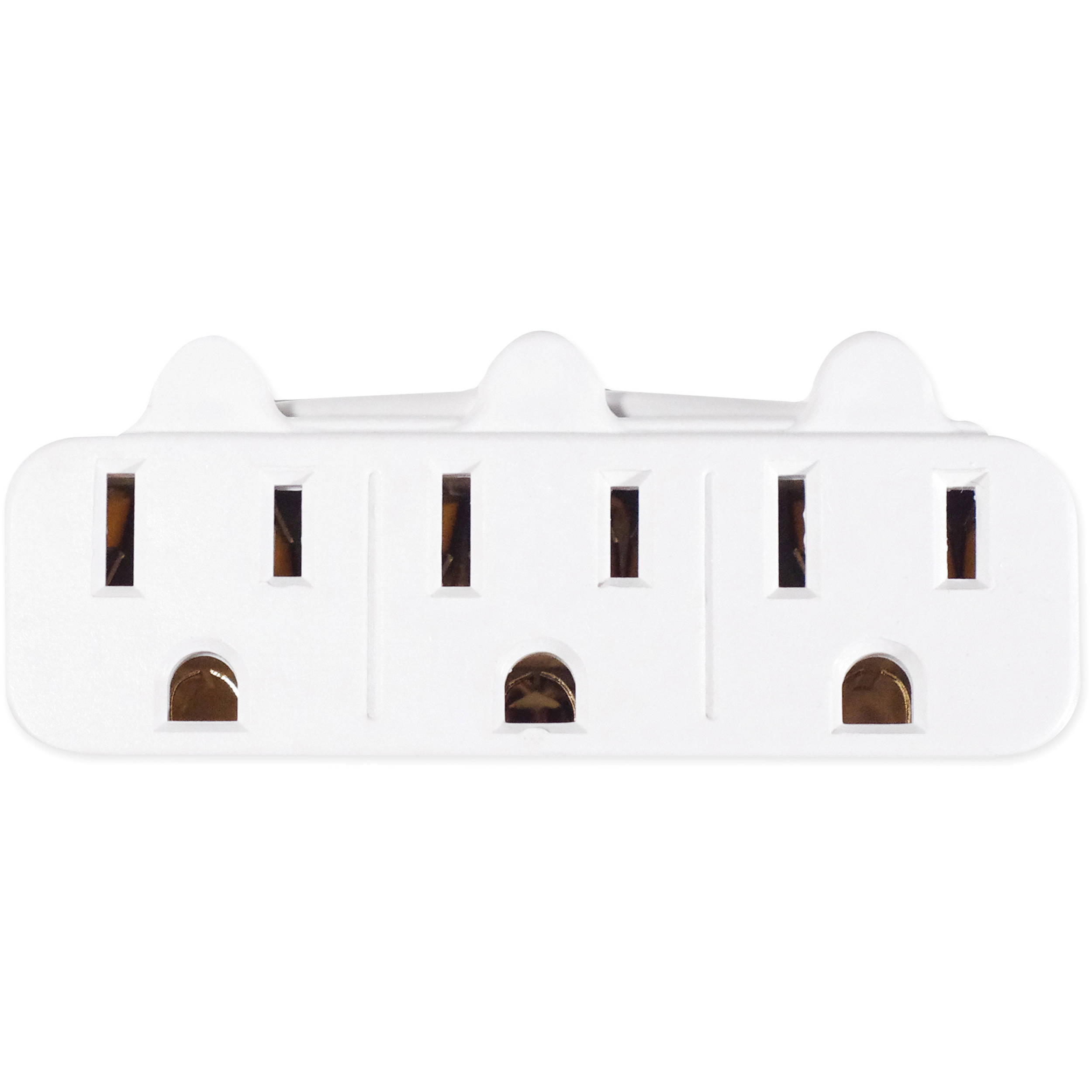 Go Green 3-Outlet Wall Tap Adapter (White)