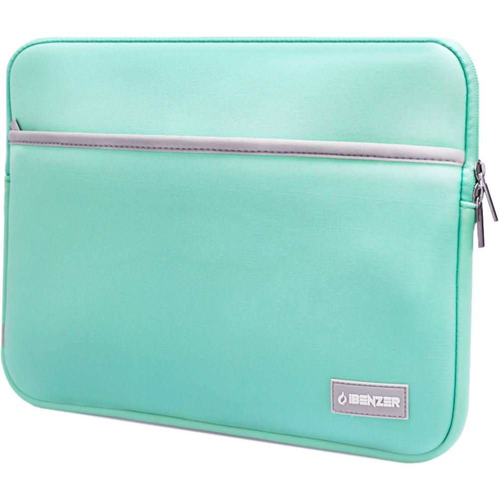 iBenzer 13.3" Neoprene Protective Laptop Sleeve with Accessory Pocket (Turquoise)