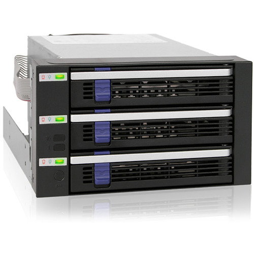 Icy Dock FatCage 3-Bay EZ-Tray Backplane Cage for 3.5" SATA Hard Drives