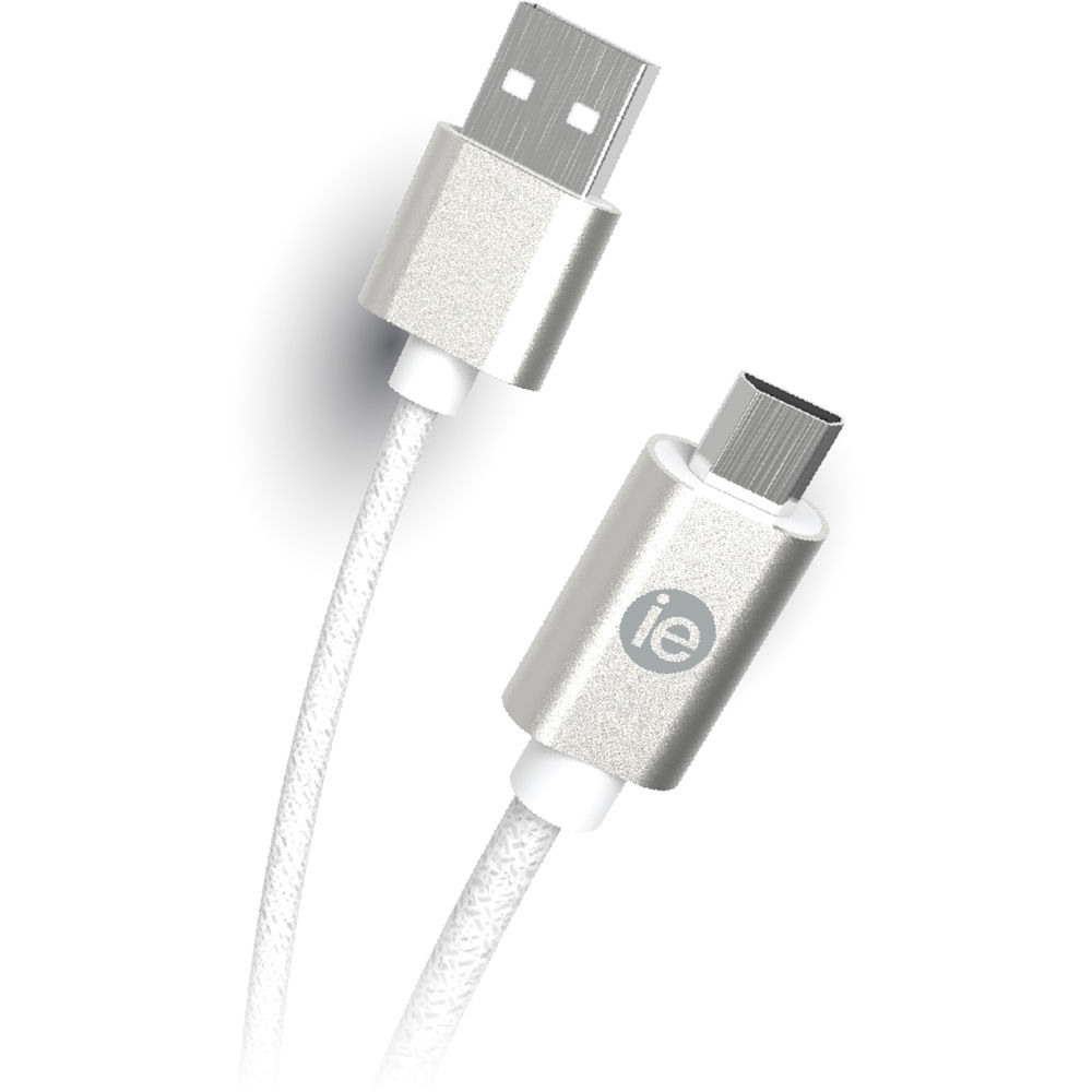 iEssentials Braided Micro-USB Cable (6', Gray)