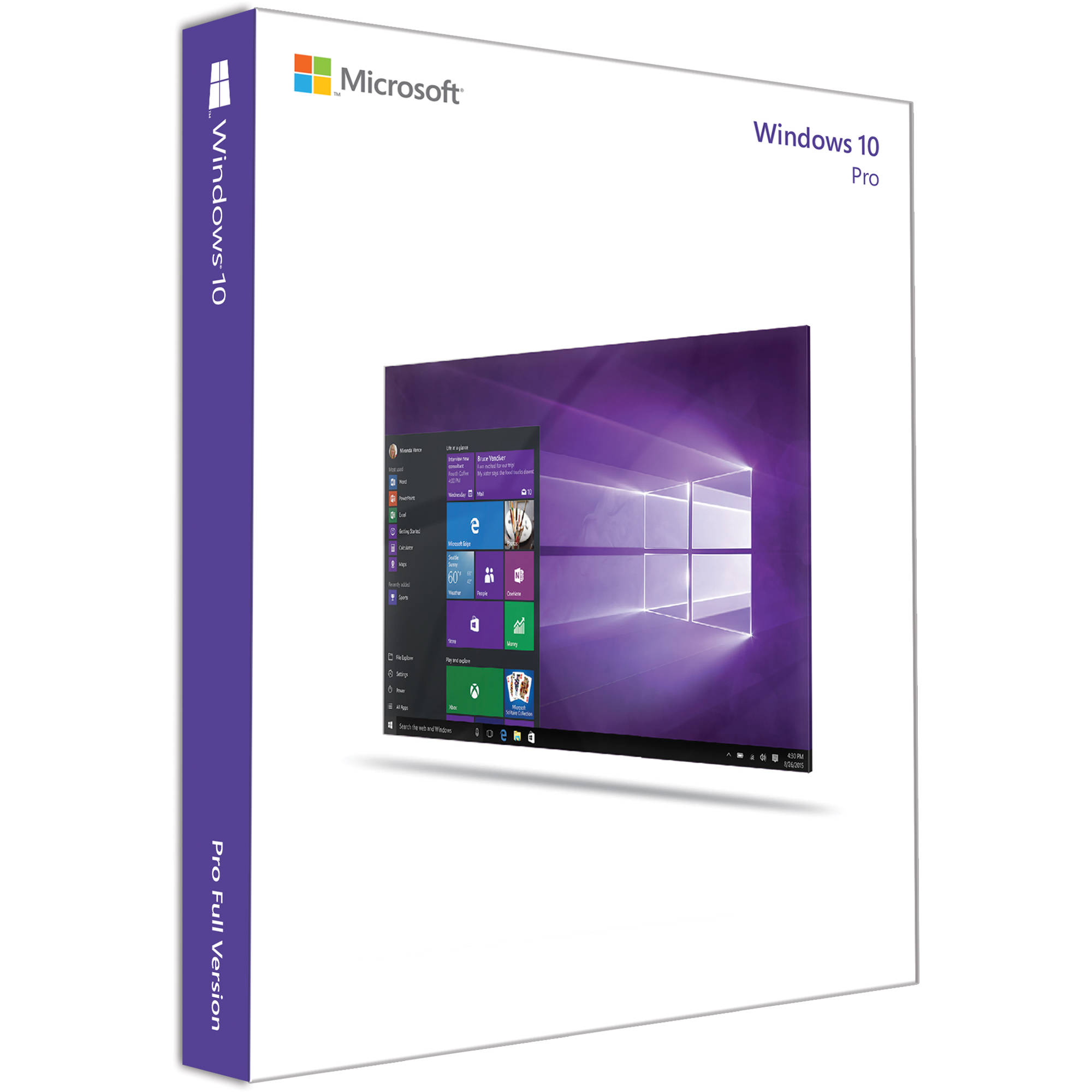 Microsoft Windows 10 Pro (32-bit, OEM DVD)