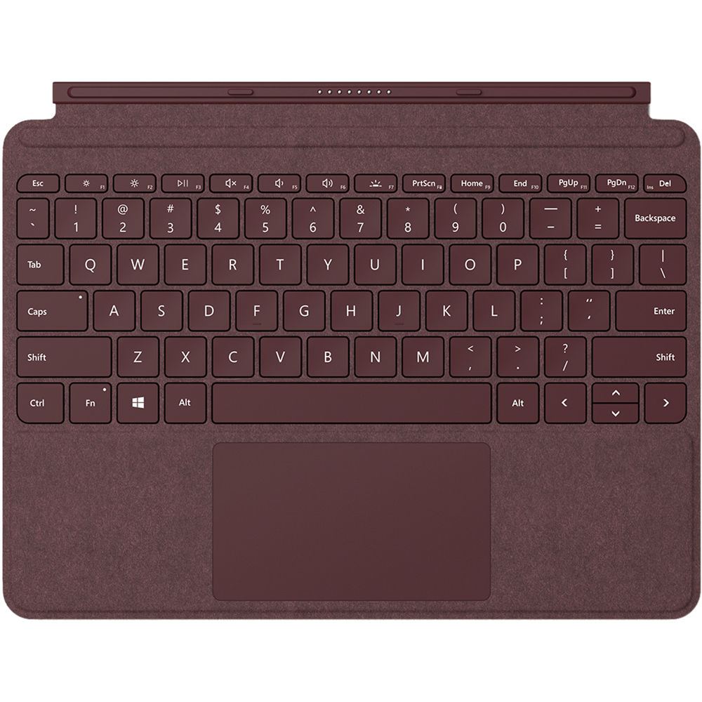 Microsoft Surface Go Signature Type Cover (Burgundy)