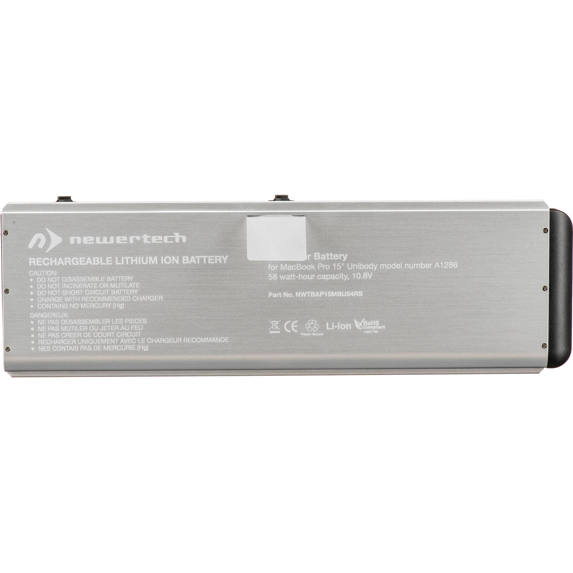 NewerTech NuPower Battery for MacBook Pro 15", Late 2008 & Early 2009