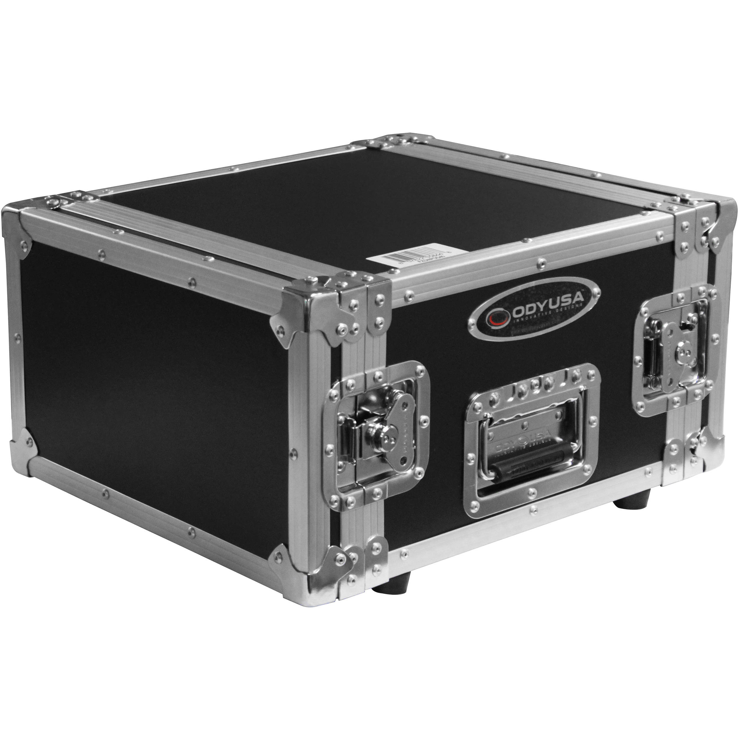 Odyssey Innovative Designs Flight Zone DNP DS40 / DS80 Photo Booth Printer Case (Black on Chrome)