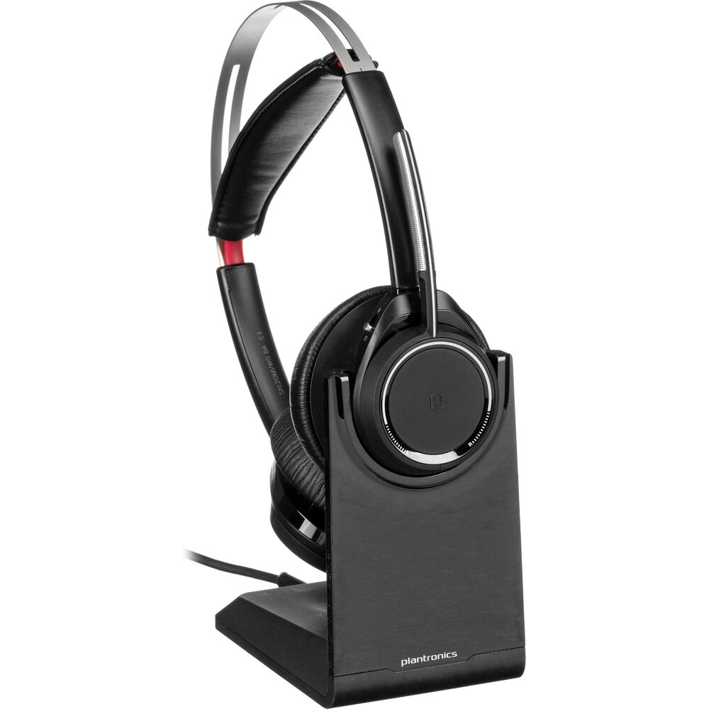 Plantronics Voyager Focus UC Bluetooth Headset with USB Type-A Adapter for Microsoft UC Applications