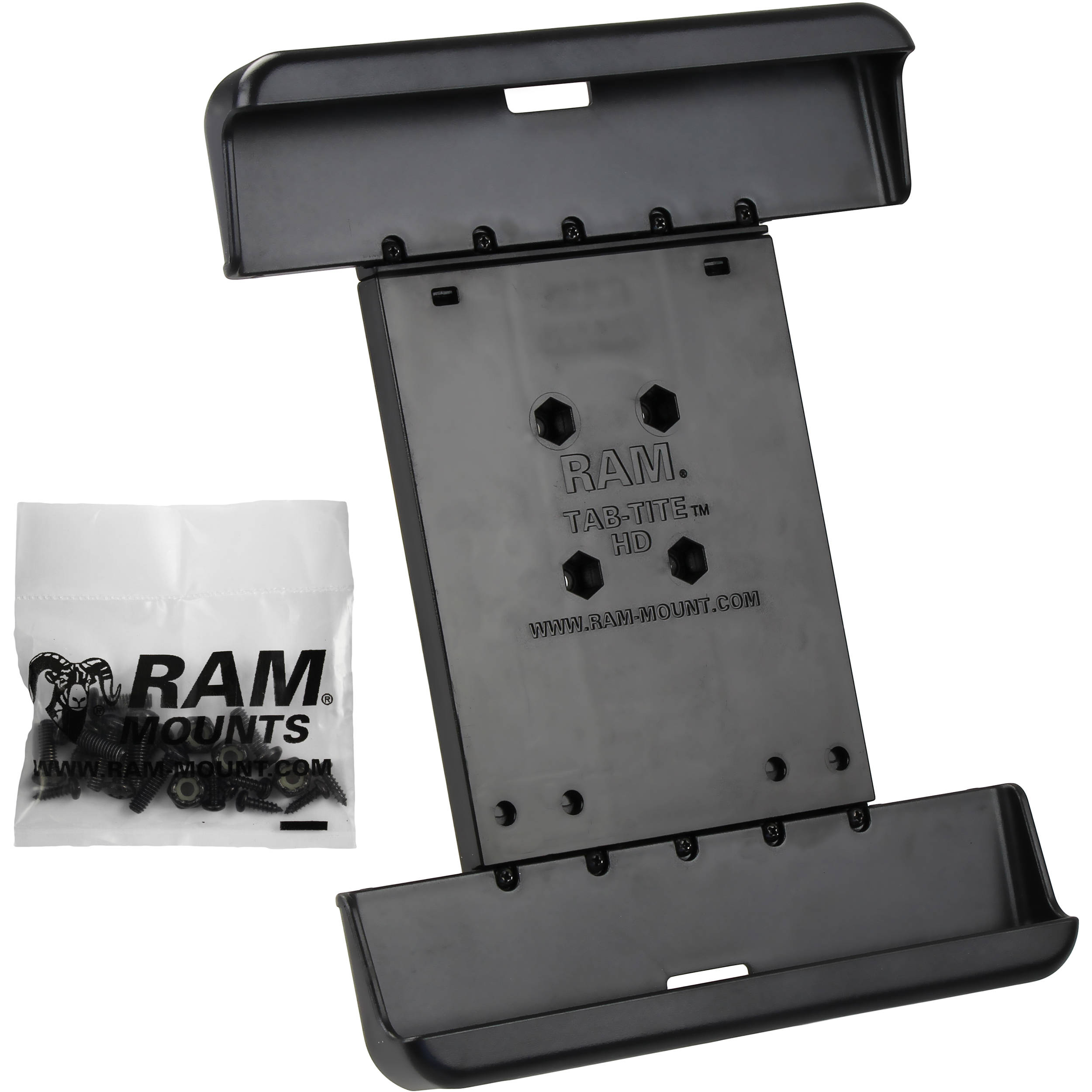 RAM MOUNTS Tab-Tite Cradle for Select 10" Tablets Including the Samsung Galaxy Tab 4 10.1" and Tab S 10.5" Protected by an Otter