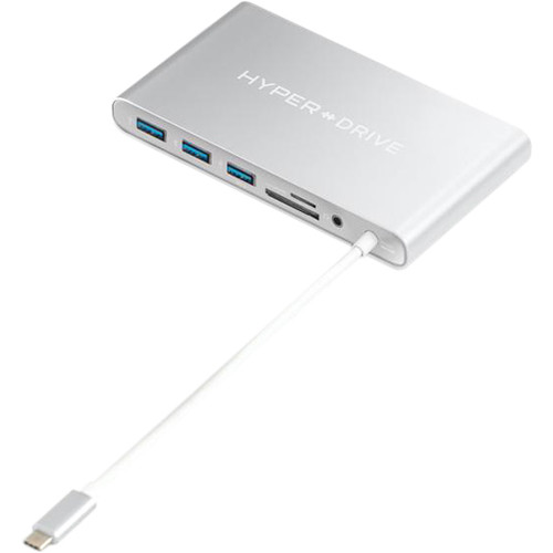 HYPER HyperDrive Ultimate 11 Port USB 3.0 Type-C Hub (Silver)