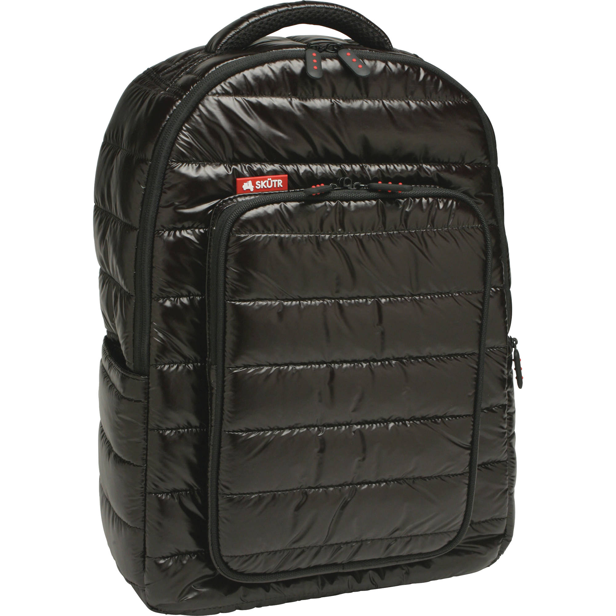 Skutr backpack + tablet Bag (Black, Puffy)