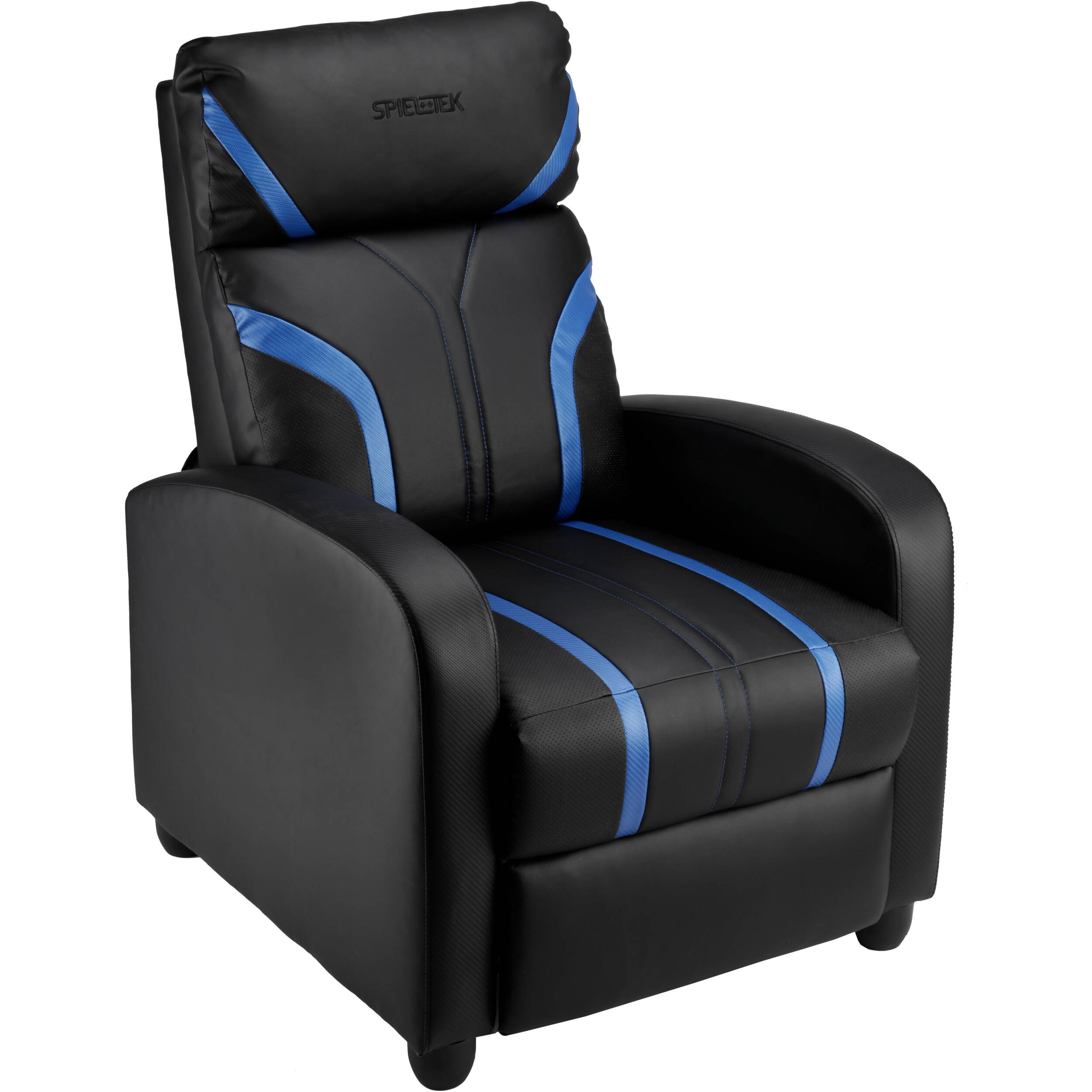 Spieltek RL Gaming Recliner (Black/Blue)
