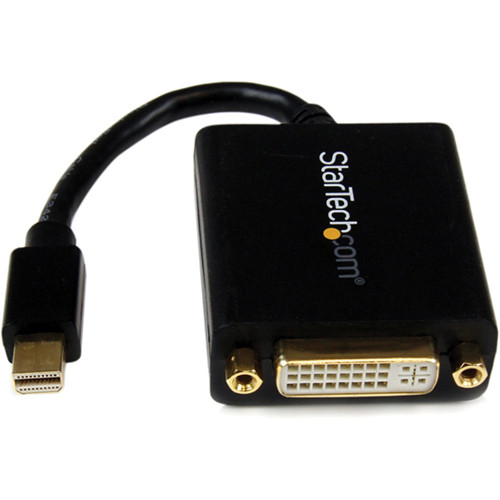 StarTech Mini DisplayPort to DVI Video Adapter Converter (Black)