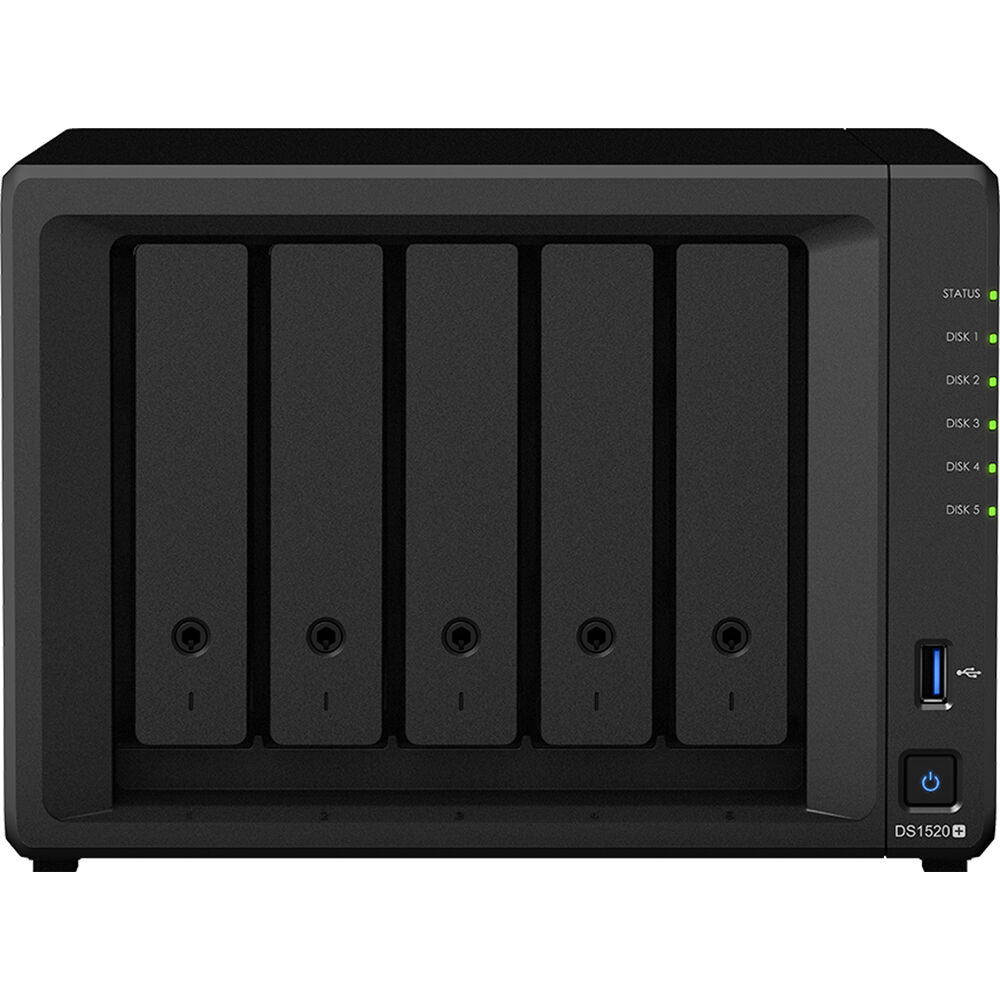 Synology DiskStation DS1520+ 5-Bay NAS Enclosure