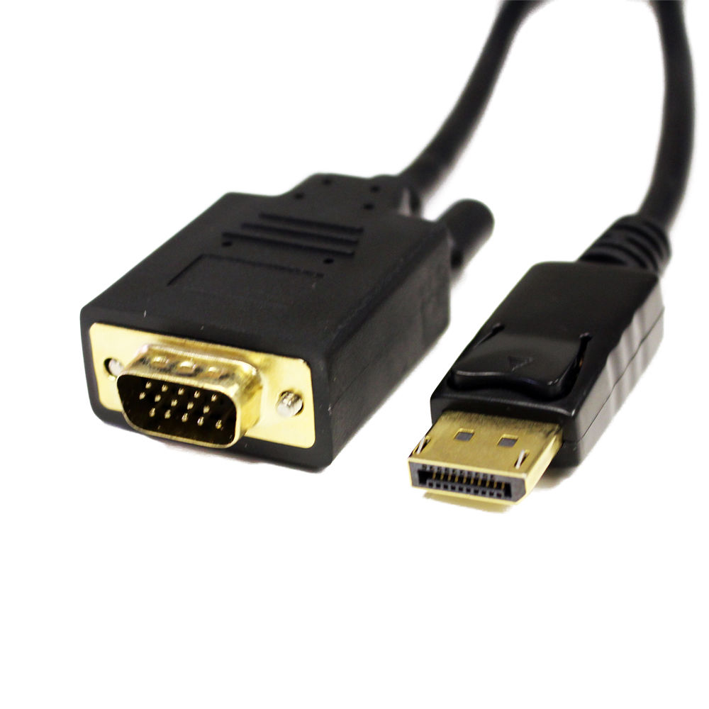 Tera Grand DisplayPort to VGA Cable (15', Black)