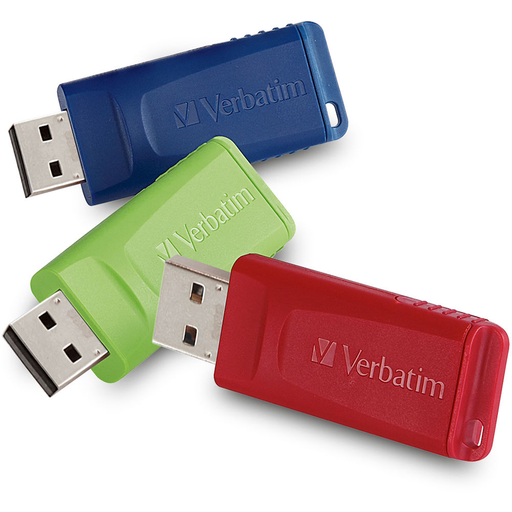 Verbatim 32GB Store 'n' Go USB Flash Drive (3-Pack)