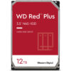 WD 12TB Red Plus 7200 rpm SATA III 3.5" Internal NAS HDD (CMR)
