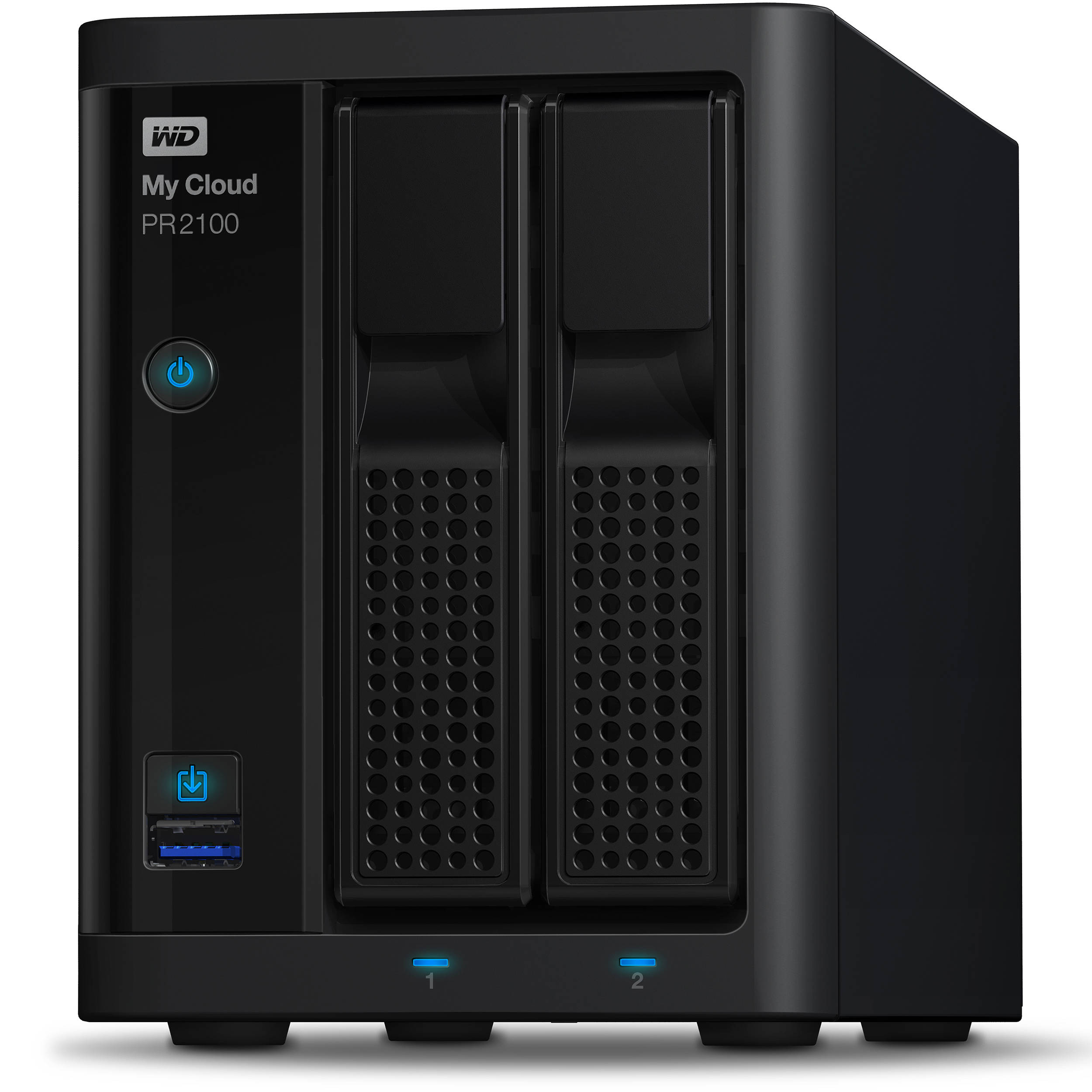 WD My Cloud Pro Series 4TB PR2100 2-Bay NAS Server (2 x 2TB)