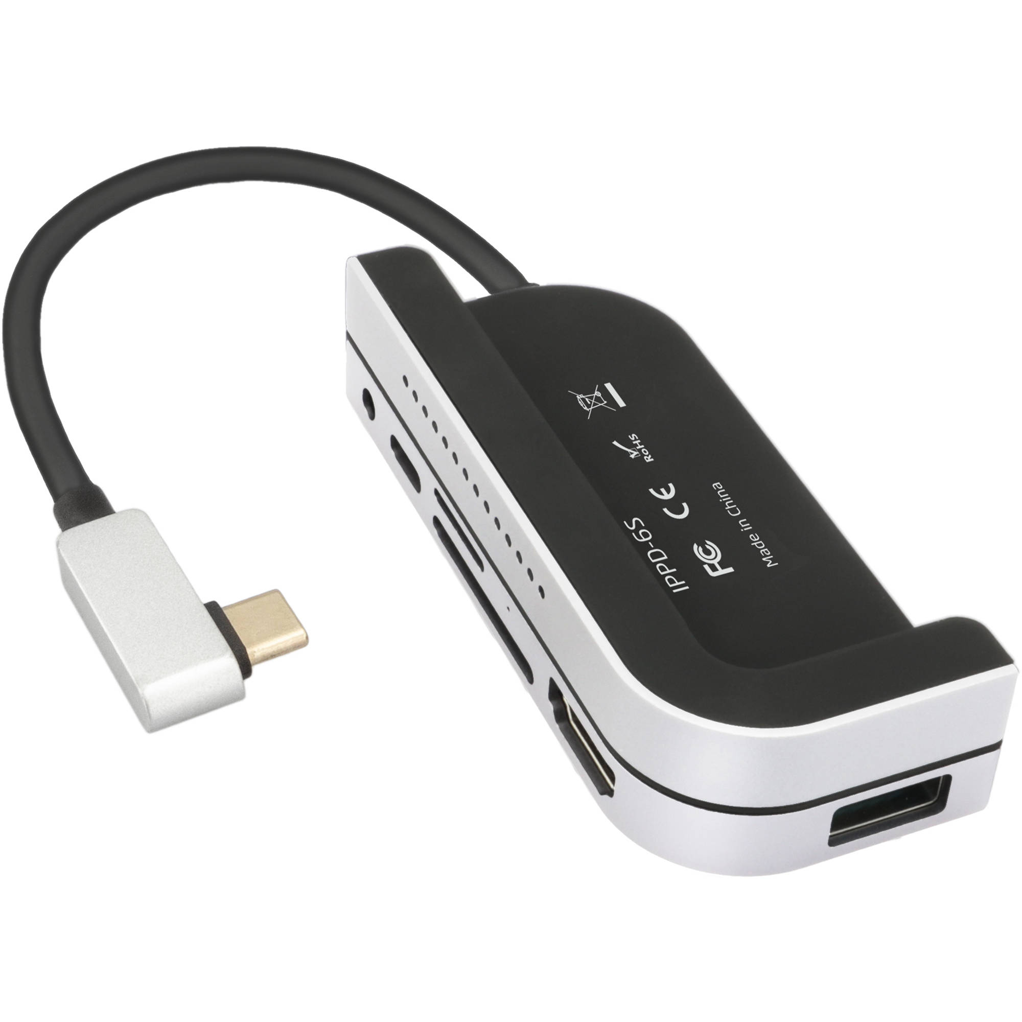 Xcellon 6-in-1 Multiport USB Type-C Docking Station for 10.9, 11 & 12.9" iPad Air and Pro (Silver)